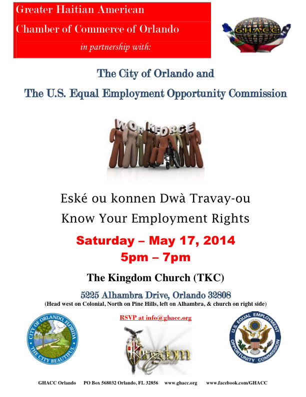 Know Your Employment Rights 5.17.14