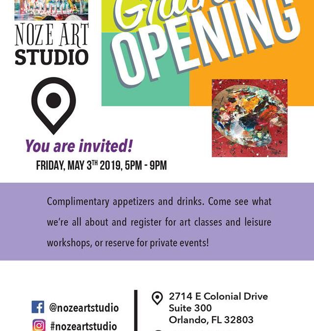 Noze Art Studio Grand Opening