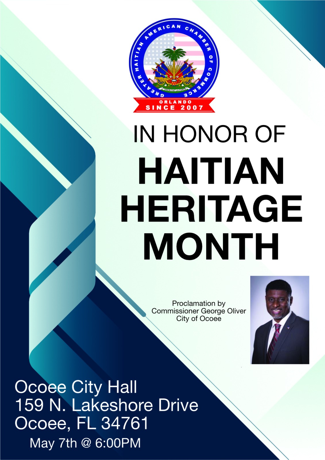 Ocoee Haitian Heritage Flyer