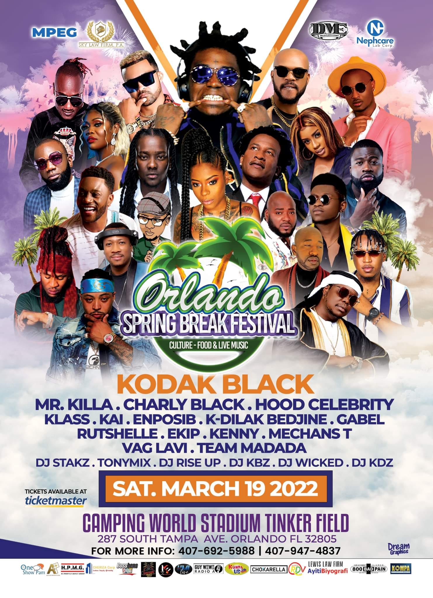 Orlando Spring Break Festival 2022