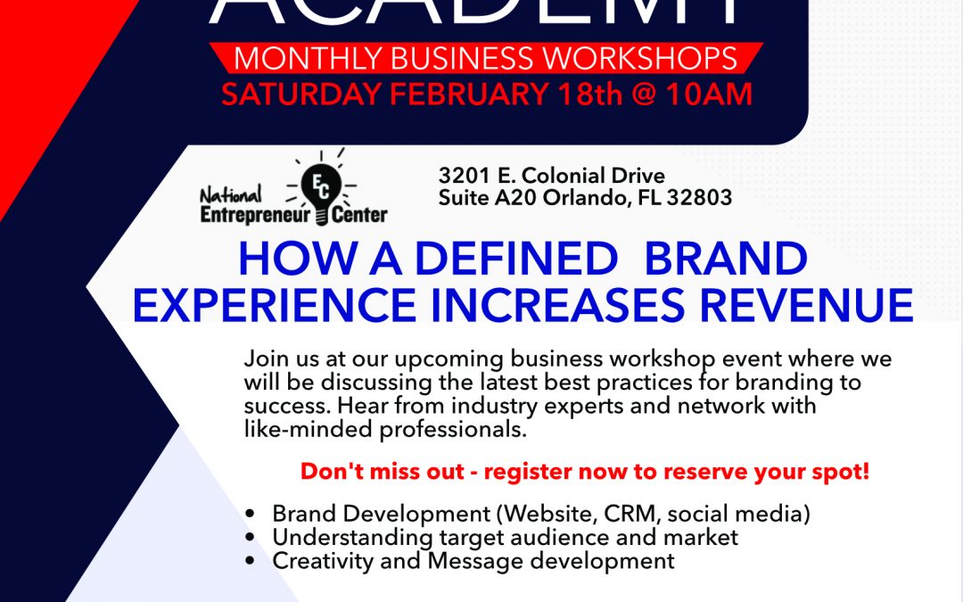 GHACC ACADEMY: How a Defined Brand Experience Increases Revenue