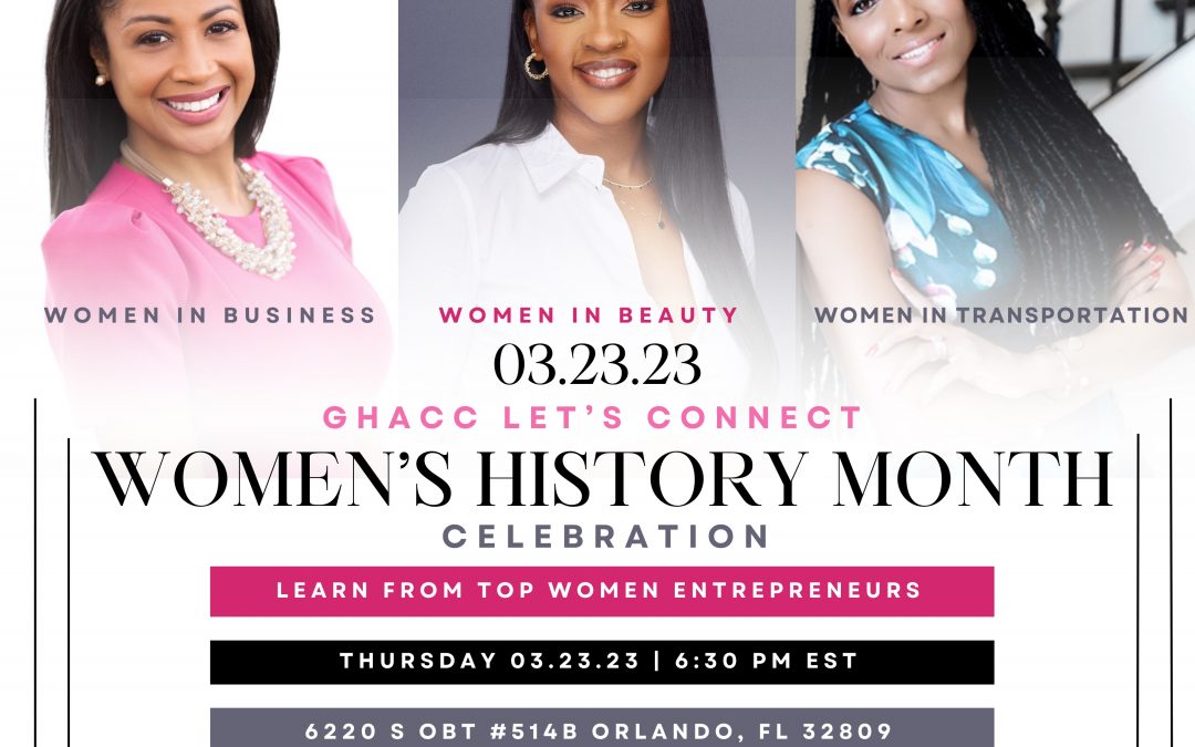 Let’s Connect – March 2023: Women’s History Month