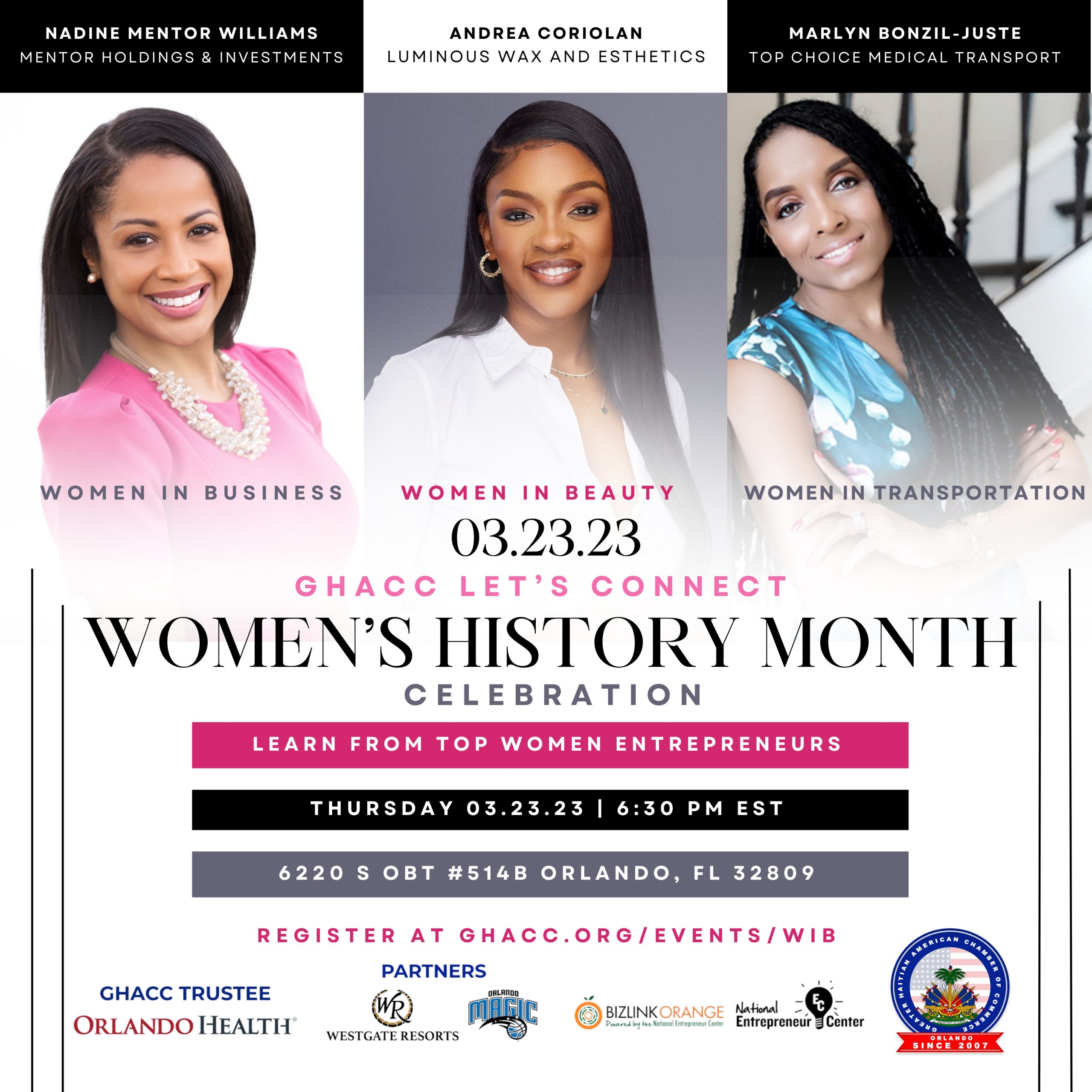 Let's Connect March 2023 Women's History Month