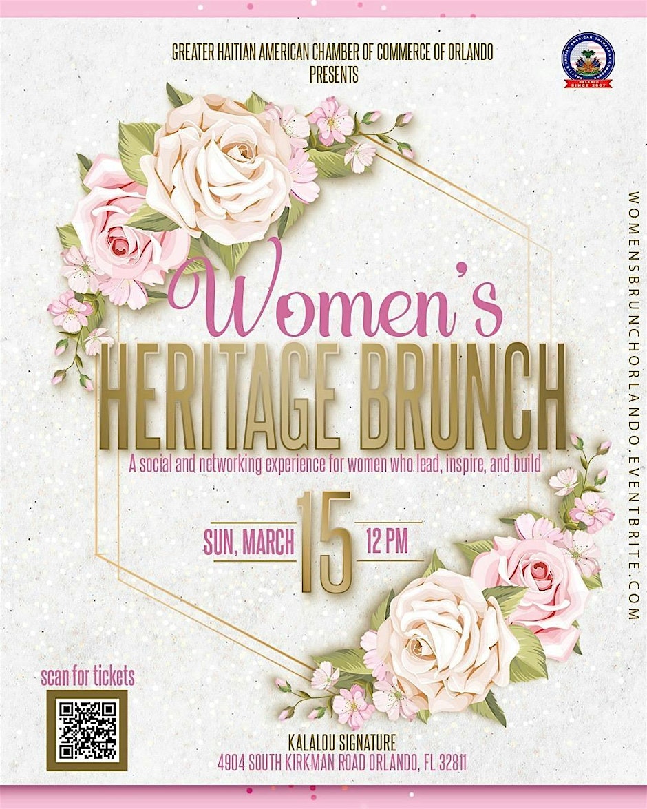 GHACC 2026 Women's Heritage Month Brunch Flyer